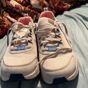 Skechers Pink and Blue Athletic Shoes